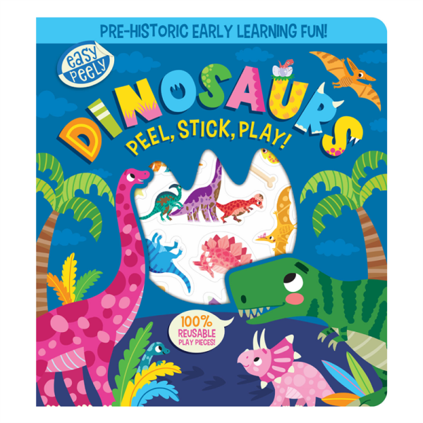 Easy Peely Dinosaurs - Peel, Stick, Play