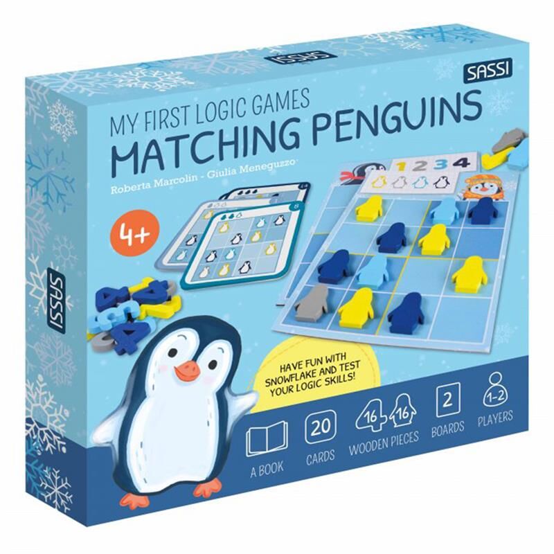 İlk Mantık Oyunlarım - Eşleşen Penguenler