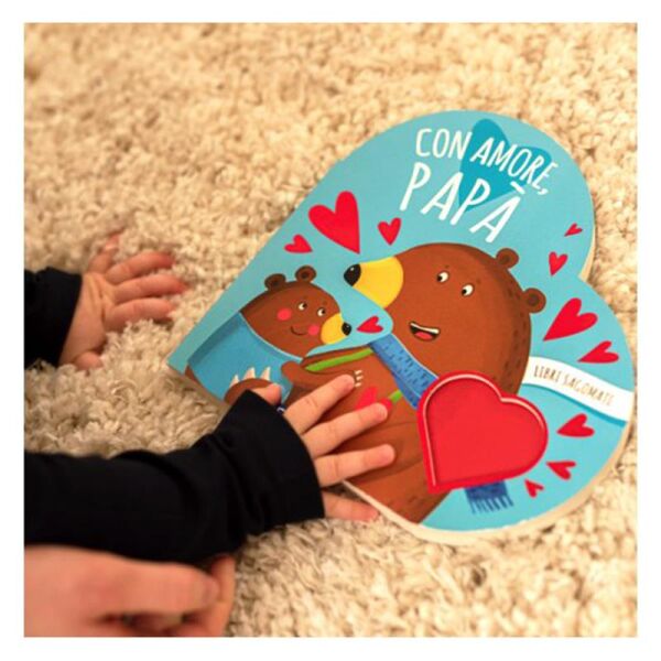 With Love Daddy - Shaped Board Book