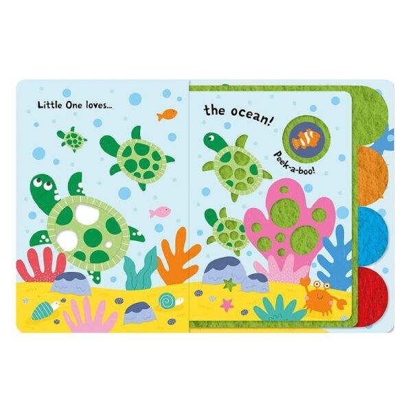 Little Ones Love The Ocean - Board Book