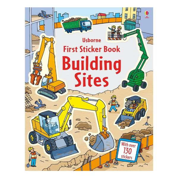 First Sticker Book Building Sites