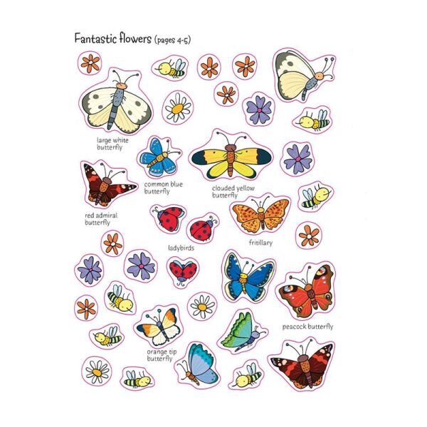 First Sticker Book Garden