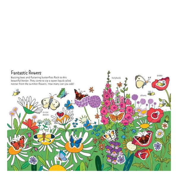 First Sticker Book Garden