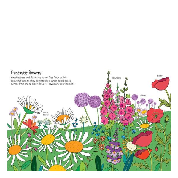First Sticker Book Garden
