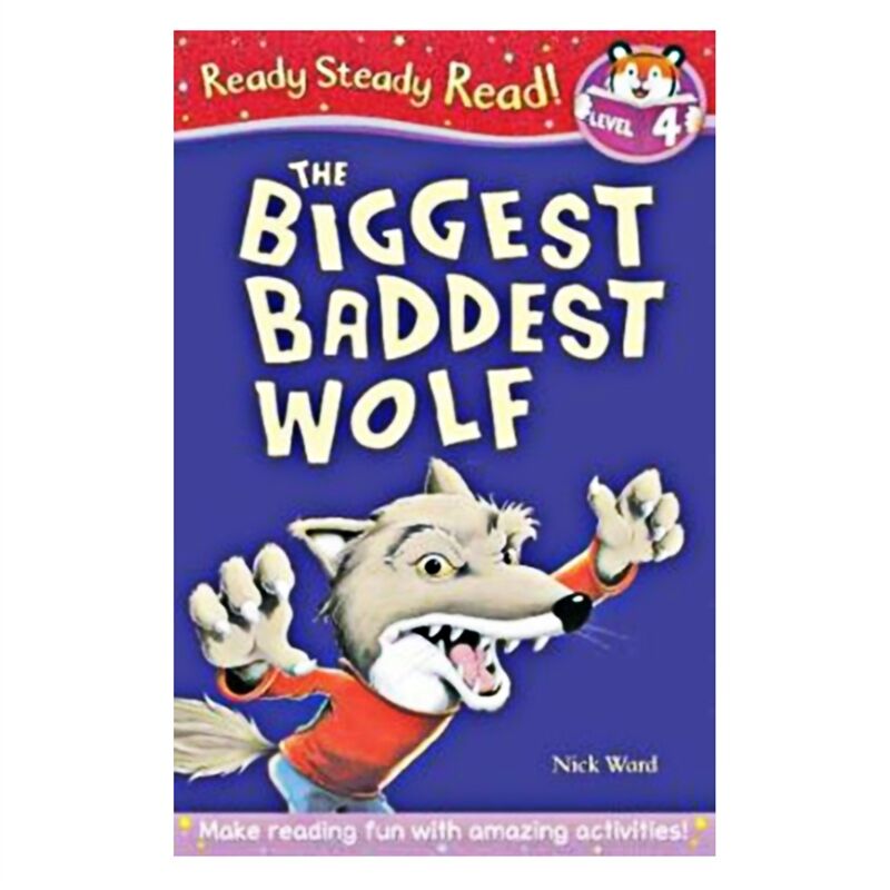 The Biggest Baddest Wolf - Ready Steady Read - L4
