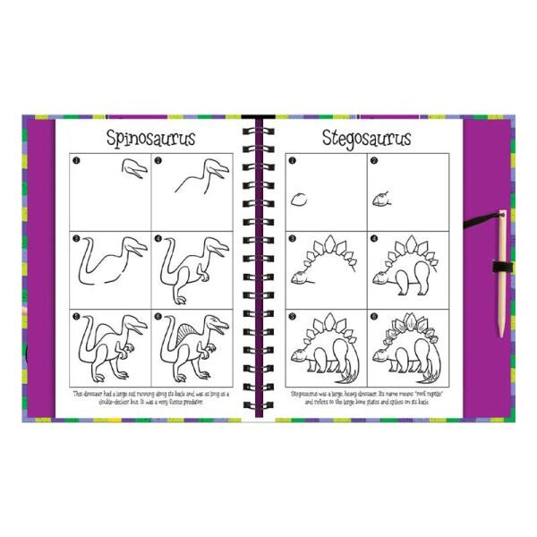 Scratch And Draw - Dinosaurs