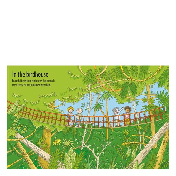First Sticker Book The Zoo