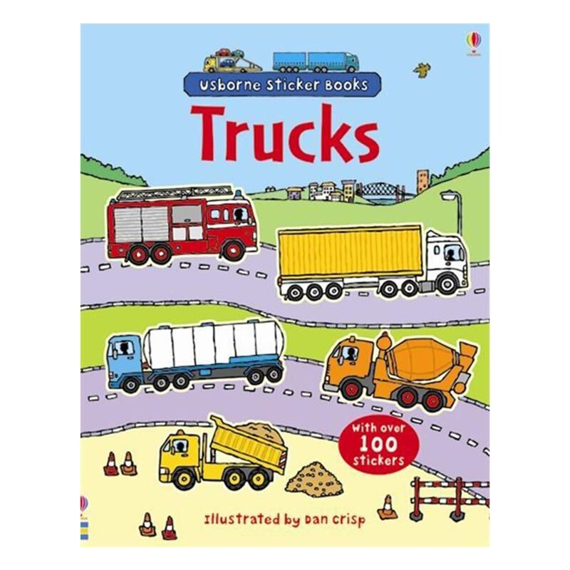Trucks Sticker Book