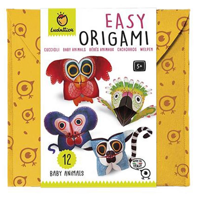 Adım Adım Origami - Yavru Hayvanlar