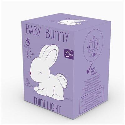 Baby Tavşan Gece Lambası Beyaz