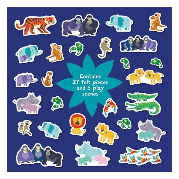Play Felt - Counting Wild Animals
