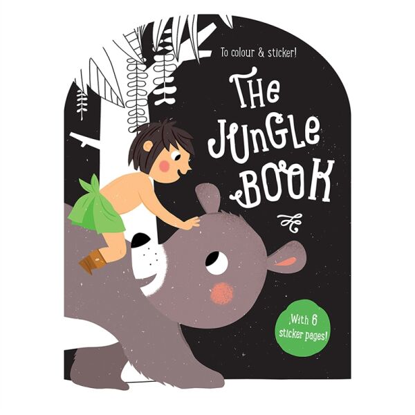 The Jungle Book(To Colour-Sticker)