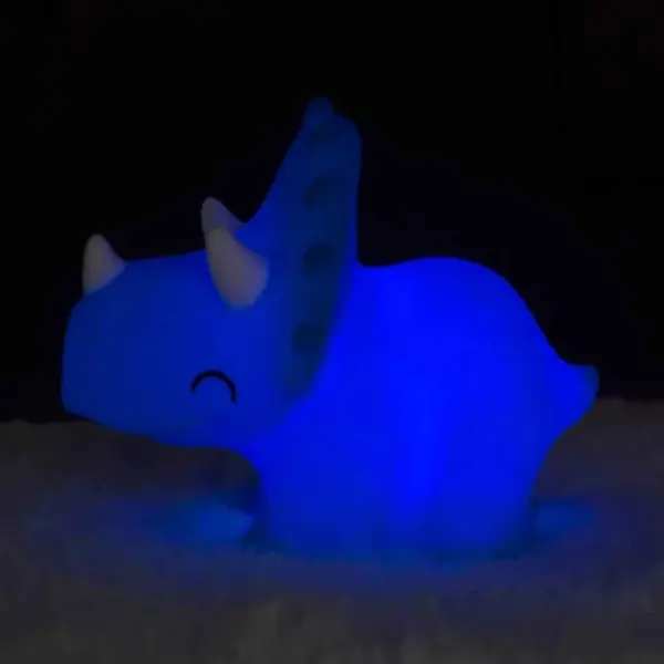 Triceratops Silikon Gece Lambası