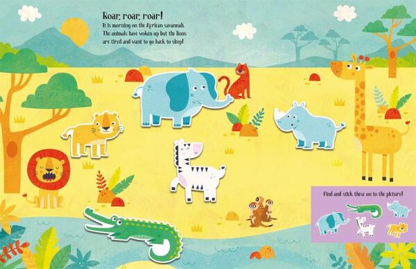 Felt Stickers - Diggers Play Scene Book
