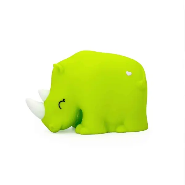 Silikon Gece Lambası Rhino Scott Yeşil