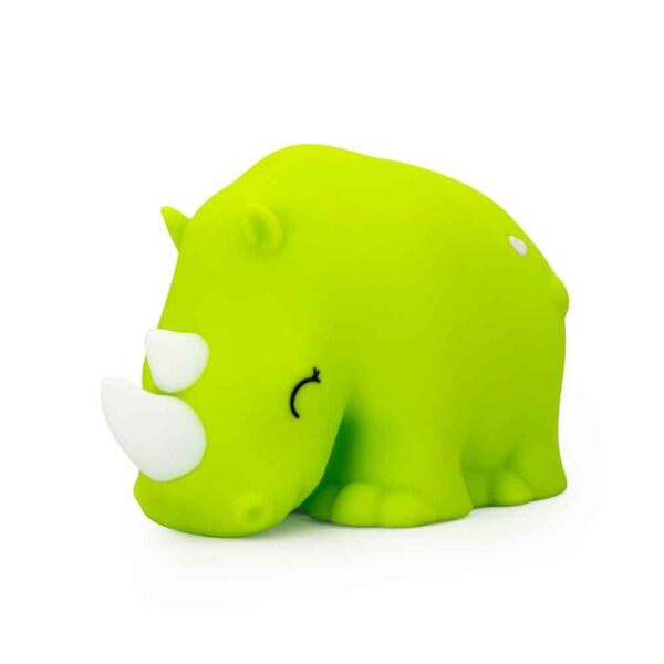 Silikon Gece Lambası Rhino Scott Yeşil