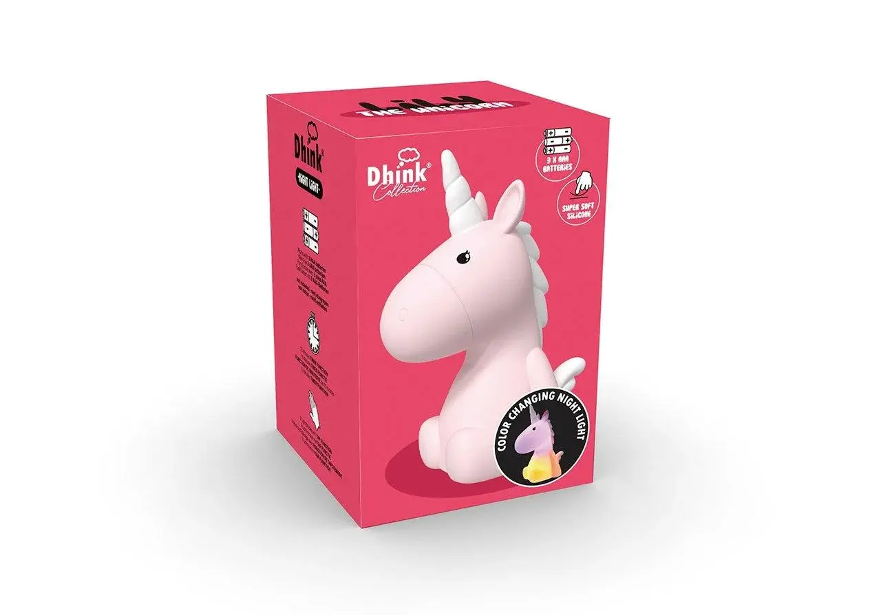 Silikon Unicorn Gece Lambası