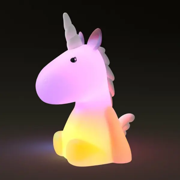 Silikon Unicorn Gece Lambası