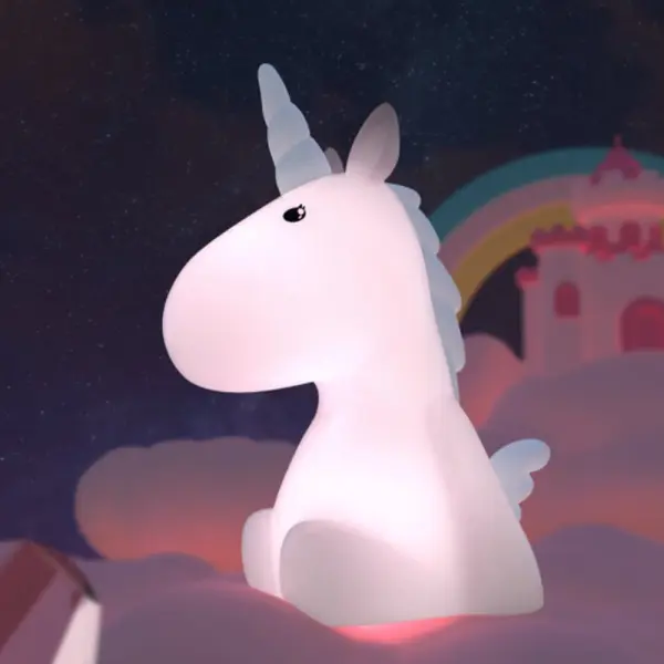 Silikon Unicorn Gece Lambası