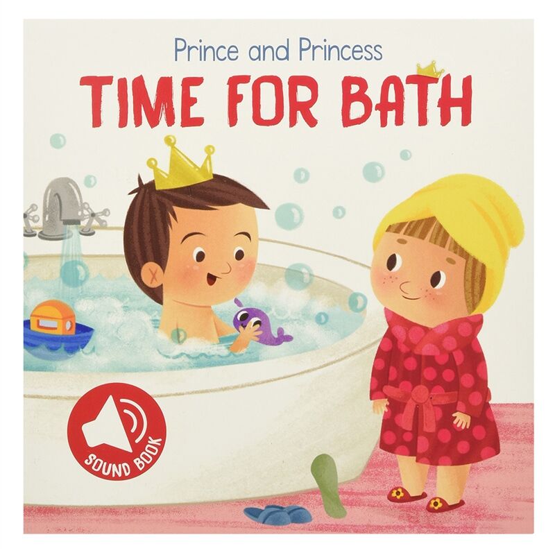 Prince And Princess Time For Bath
