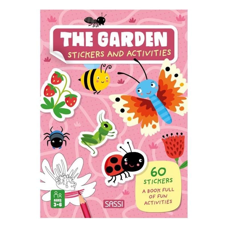 Sticker ve Aktivite Kitabı - Bahçe