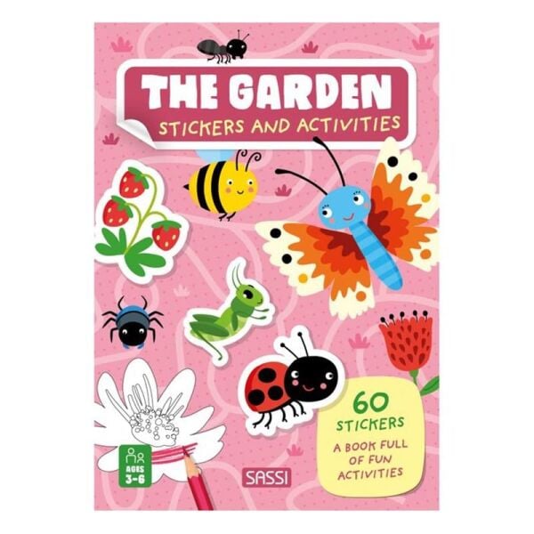 Sticker ve Aktivite Kitabı - Bahçe