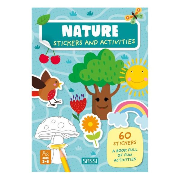 Sticker ve Aktivite Kitabı - Doğa