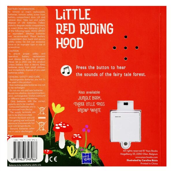Fairy Tale Sound Book Little Red Riding Hood