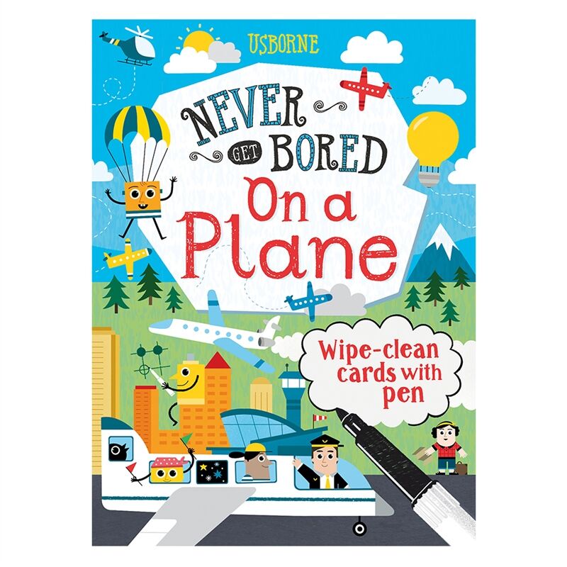 Never Get Bored Cards On A Plane